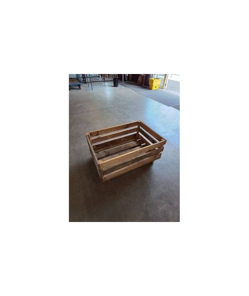 CAISSE RECTANGULAIRE BOIS NATUREL 