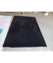TAPIS NOIR BOUCLE 133X195