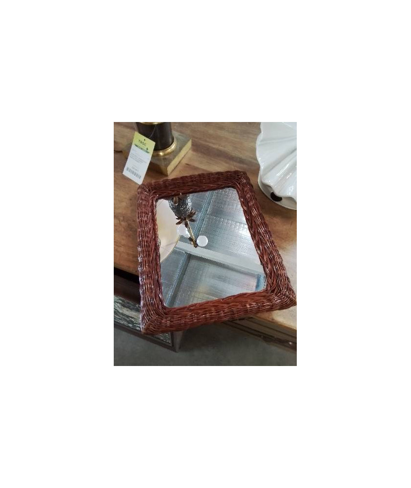 MIROIR VANNERIE