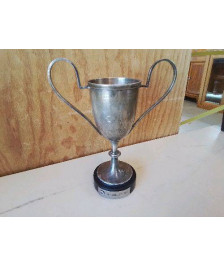 COUPE EN METAL ARGENTÉ 