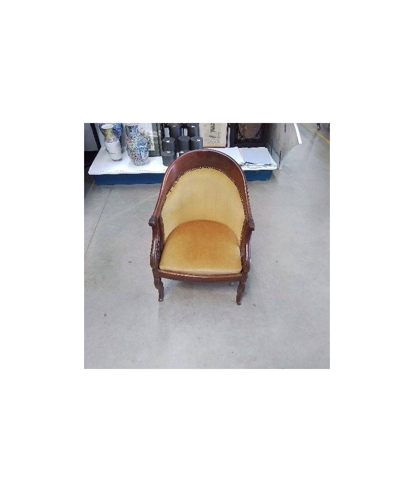 FAUTEUIL DIRECTOIRE ACAJOU