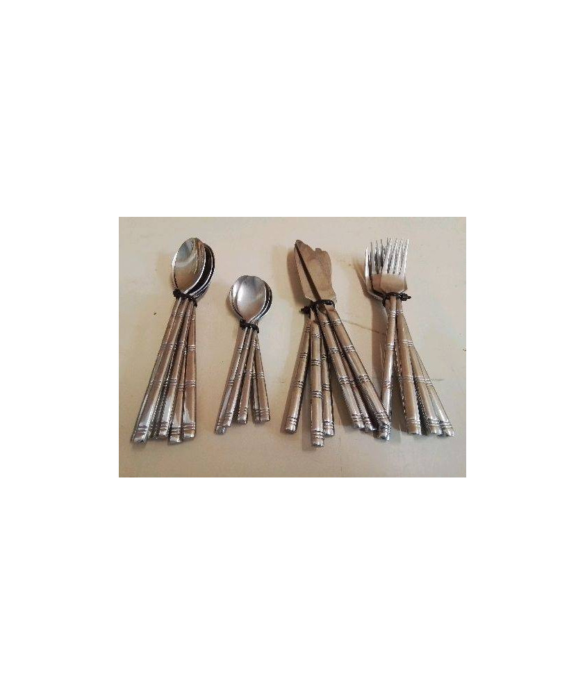 LOT DE 6 COUVERTS BAMBOO