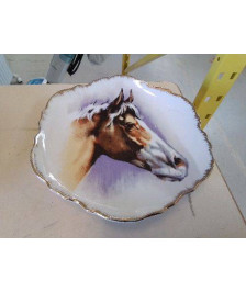 PETIT PLAT DÉCORATIF CHEVAL