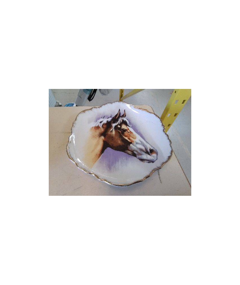 PETIT PLAT DÉCORATIF CHEVAL