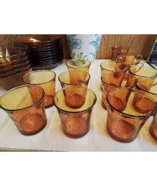 VERRE ORANGE 