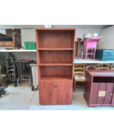 MEUBLE DE RANGEMENT ÉTAGÈRE IMITATION BOIS 