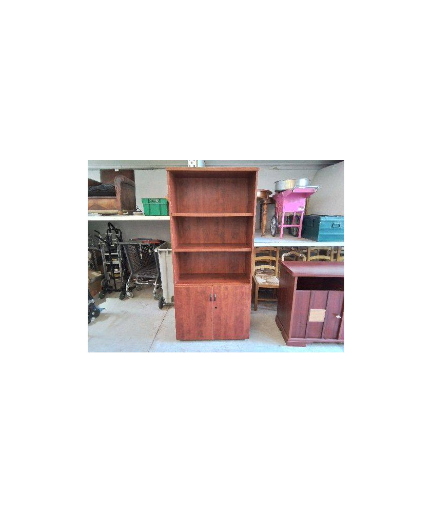 MEUBLE DE RANGEMENT ÉTAGÈRE IMITATION BOIS 