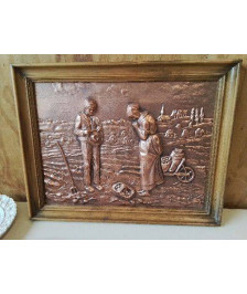 TABLEAU EN CUIVRE 