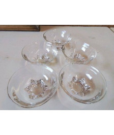 LOT DE 5 COUPES A FRUIT