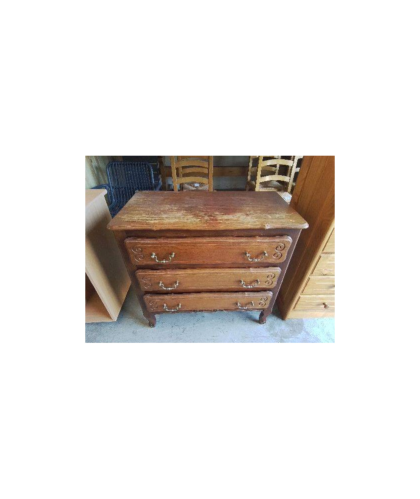 COMMODE 3 TIROIRS 