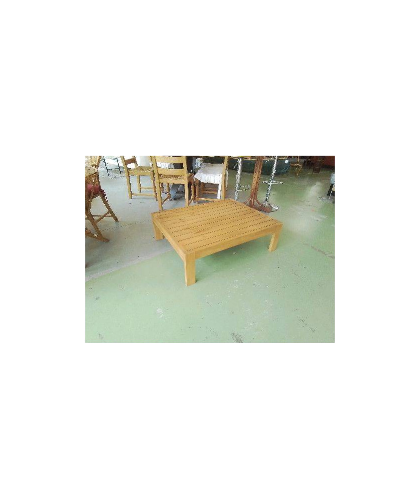TABLE BASSE DE SALON EN TECK REF : BGHS182911-HL