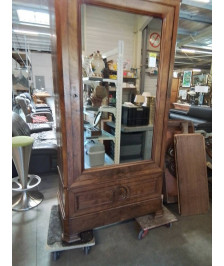 ARMOIRE NAPOLÉON III 1 PORTE MIROIR 