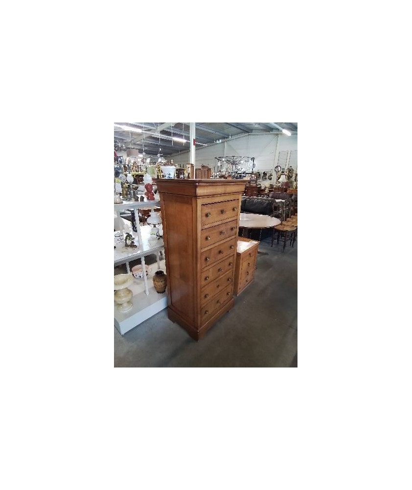 SEMAINIER BOIS CLAIR STYLE DIRECTOIRE 