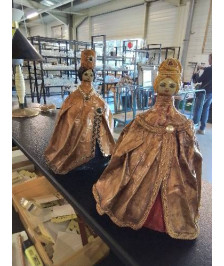 POUPÉE RUSSE PAPIER MACHÉ 