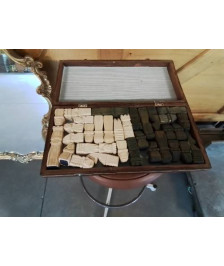 COFFRET JEU D ECHECS  BOIS