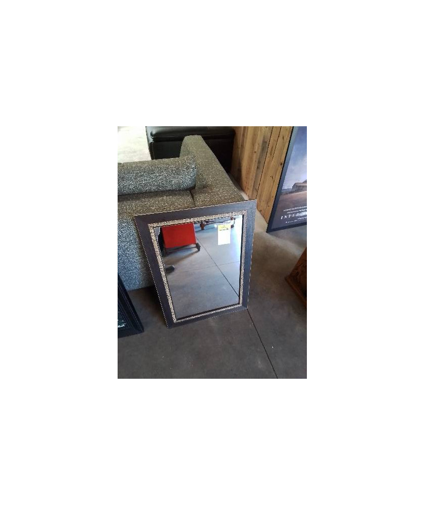 MIROIR RECTANGULAIRE BOIS GRAVÉ 
