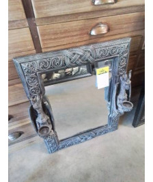 MIROIR AUX DRAGONS STYLE GOTHIQUE 