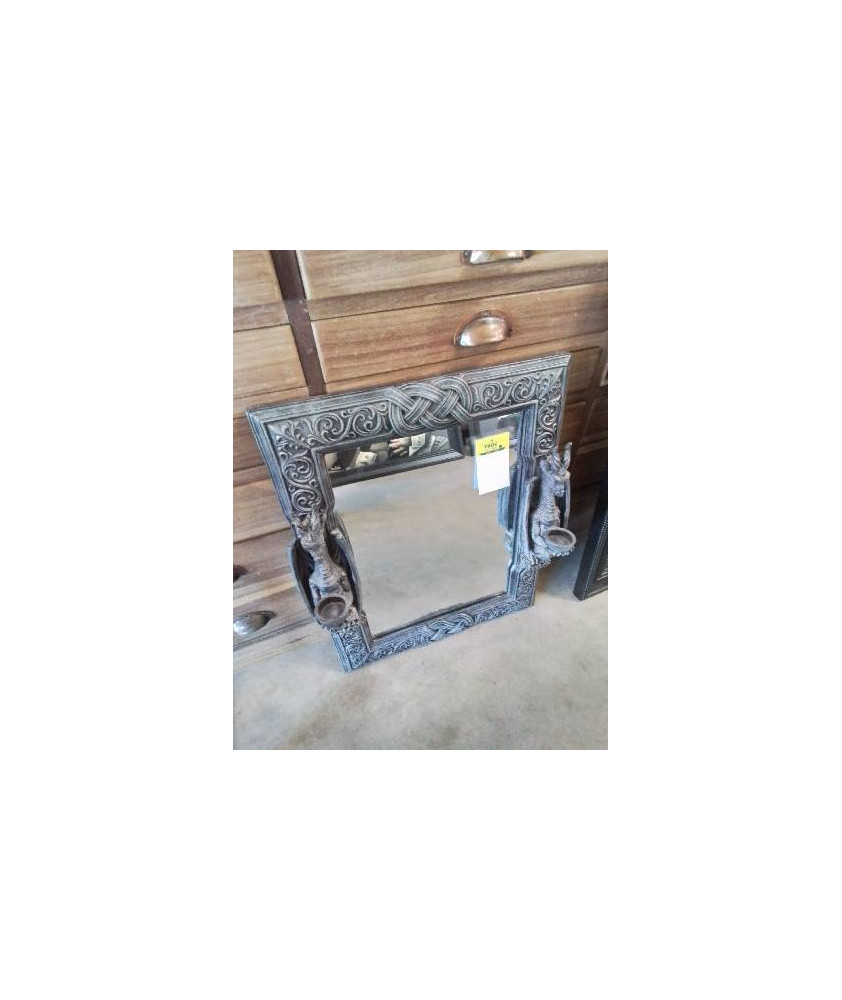 MIROIR AUX DRAGONS STYLE GOTHIQUE 