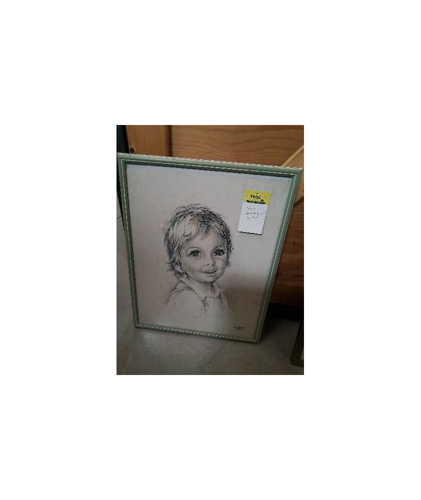 GRAVURE JEUNE ENFANT 