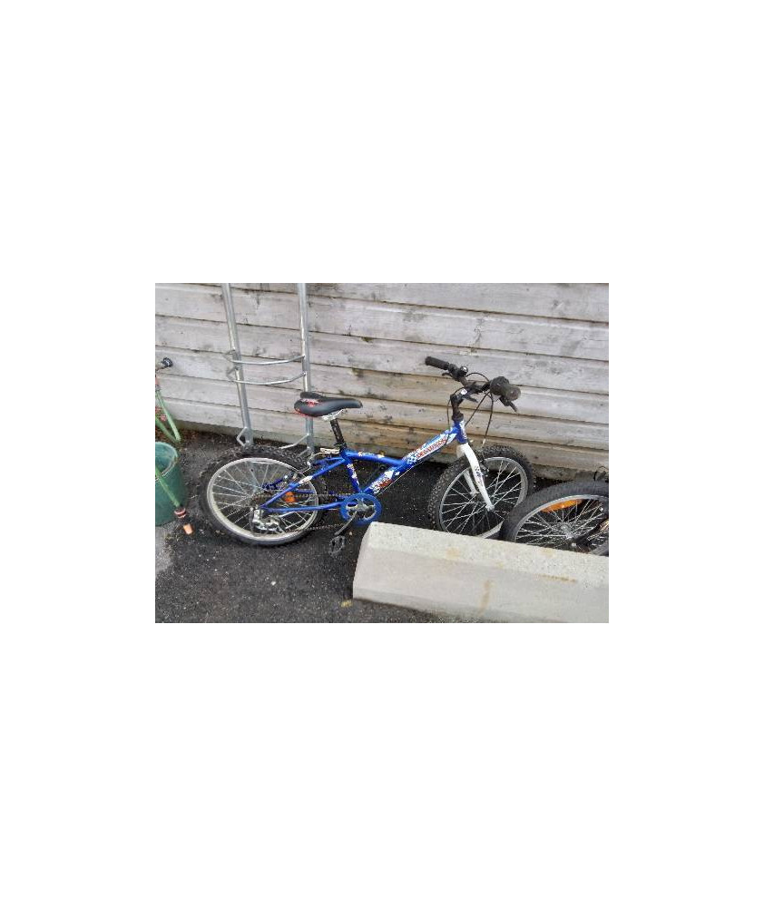 VÉLO D ENFANT DÉCATHLON BLEU 