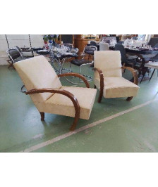 FAUTEUIL ANNEE 50 DE STYLE ART DECO