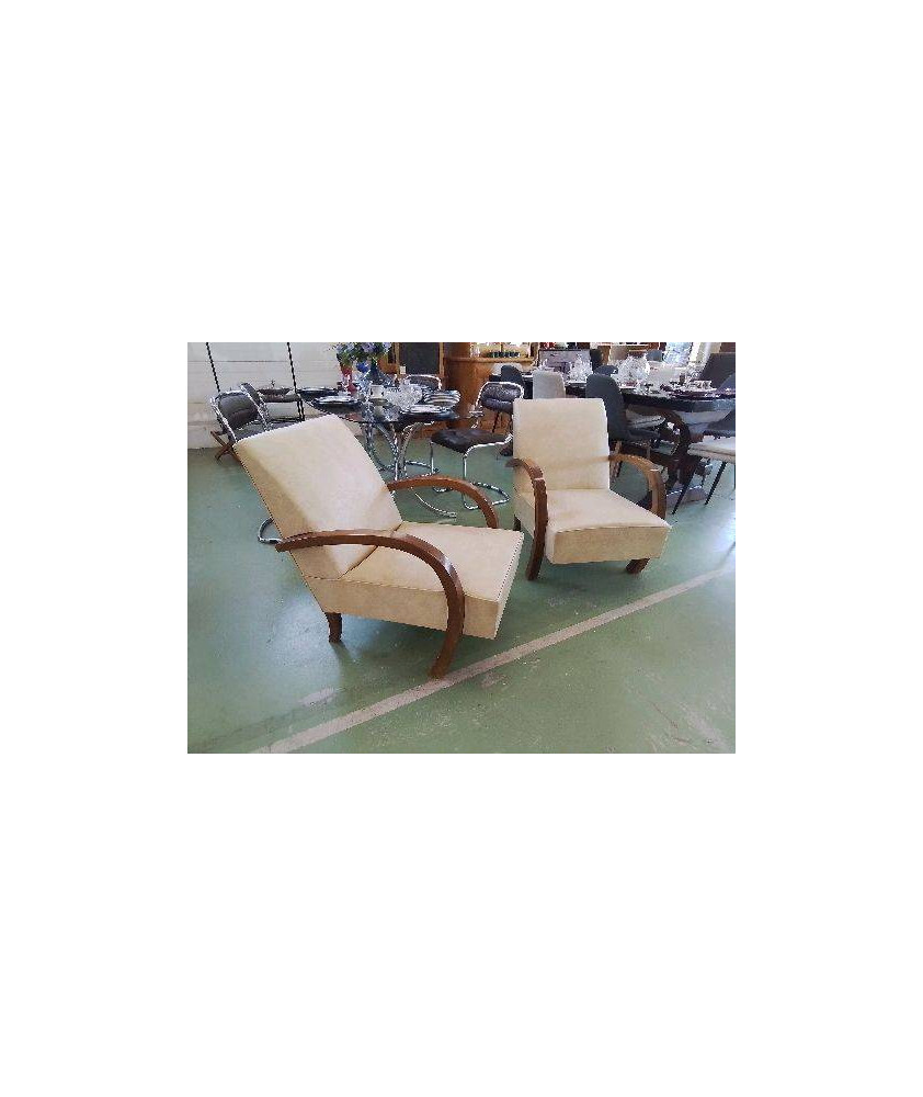 FAUTEUIL ANNEE 50 DE STYLE ART DECO