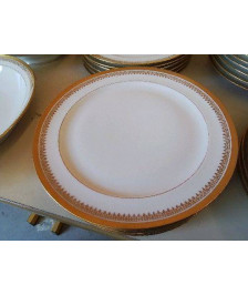 LOT DE 6 ASSIETTES LISIERE DOREE