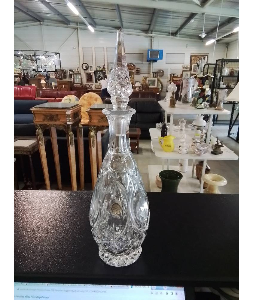 CARAFE CRISTAL TAILLÉ PRINCESS HOUSE WRST GERMANY 