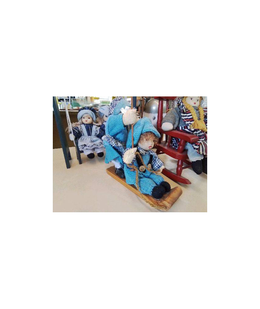 DUO POUPEE BLEU 