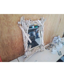 MIROIR BOIS FLOTÉ 
