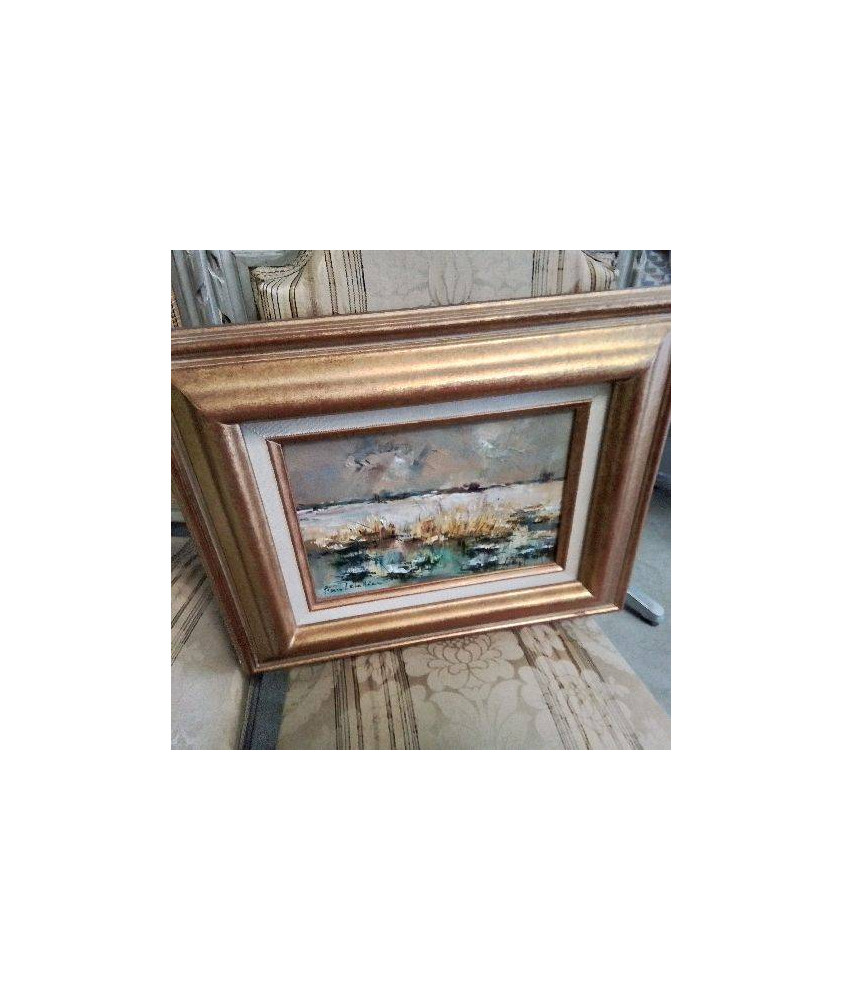 TOILE SIGNÉE 