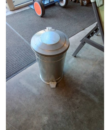 POUBELLE A PÉDALE MÉTAL 