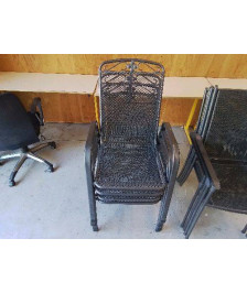 CHAISE D’EXTÉRIEUR GRISE
