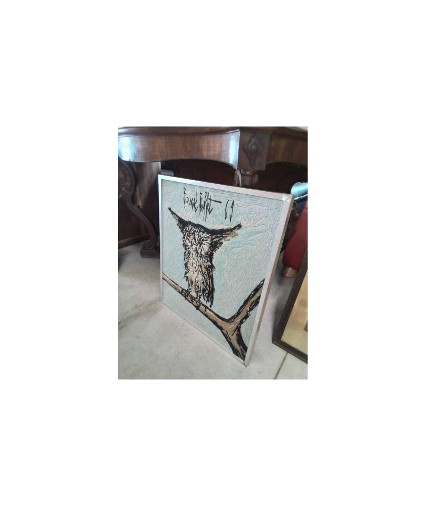 TAPISSERIE LA CHOUETTE BERNARD BUFFET 
