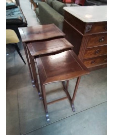 3 TABLES BASSES GIGOGNES BOIS