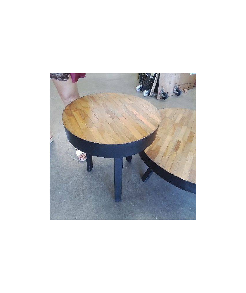 TABLE BASSE RONDE DE CHEZ AMBIANCES ET STYLES
