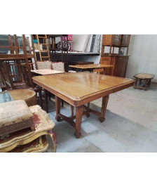 TABLE CARREE EPOQUE ART DECO