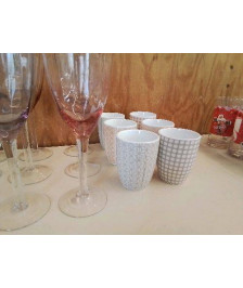 LOT DE 6 TASSES LINVOGES