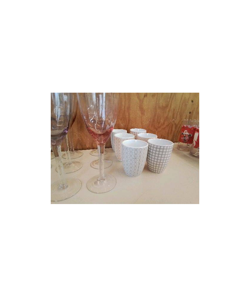 LOT DE 6 TASSES LINVOGES