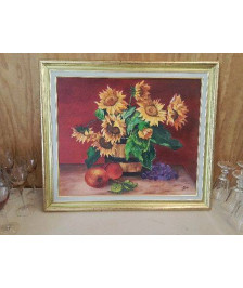 NATURE MORTE AUX TOURNESOLS AMP