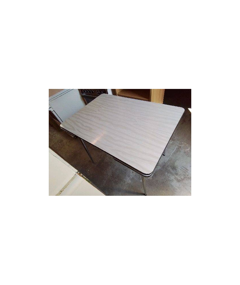 TABLE FORMICA BLANCHE 