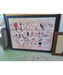 REPRODUCTION LA LIGNE DE SIGNE WASSILY KANDINSKY