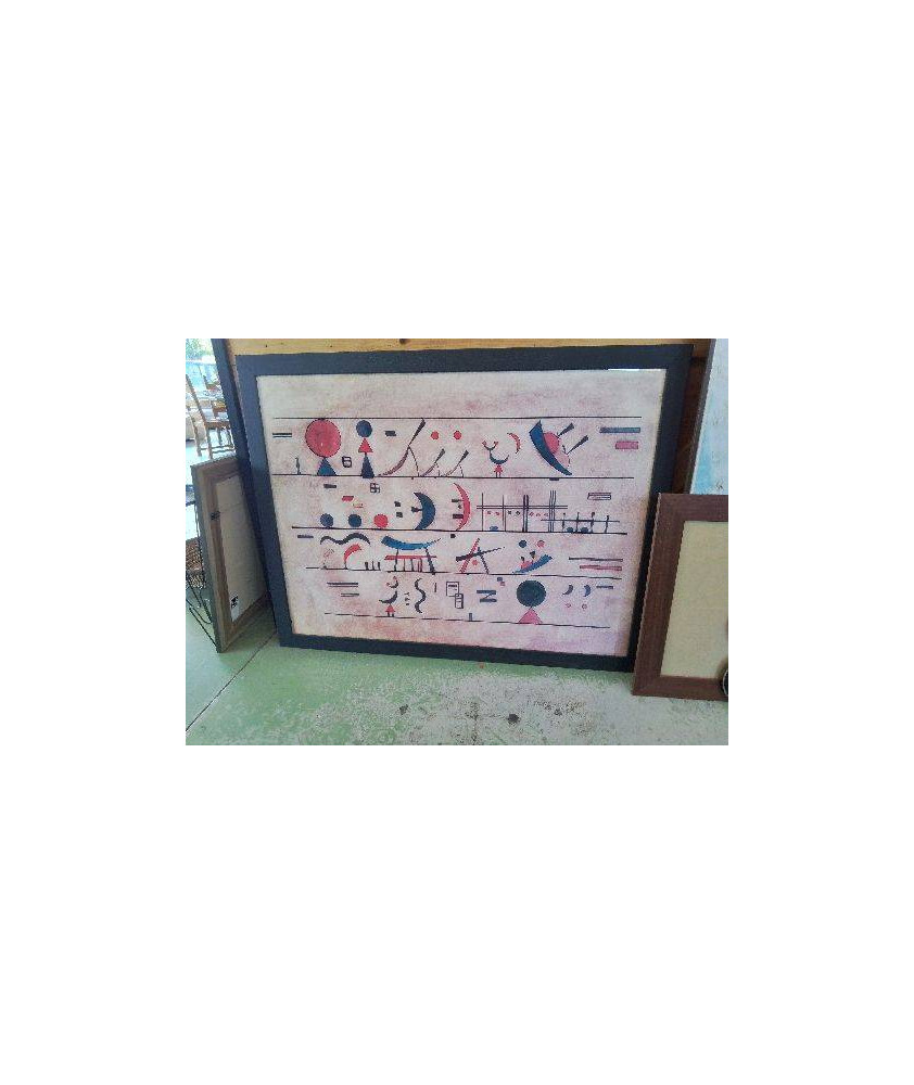 REPRODUCTION LA LIGNE DE SIGNE WASSILY KANDINSKY