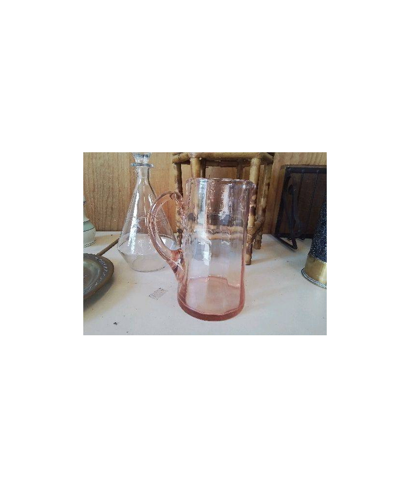 PICHET VERRE ROSE 