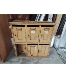 BLOC BOITE AUX LETTRES VINTAGE 