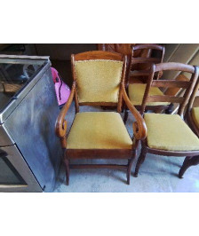 FAUTEUIL JAUNE 