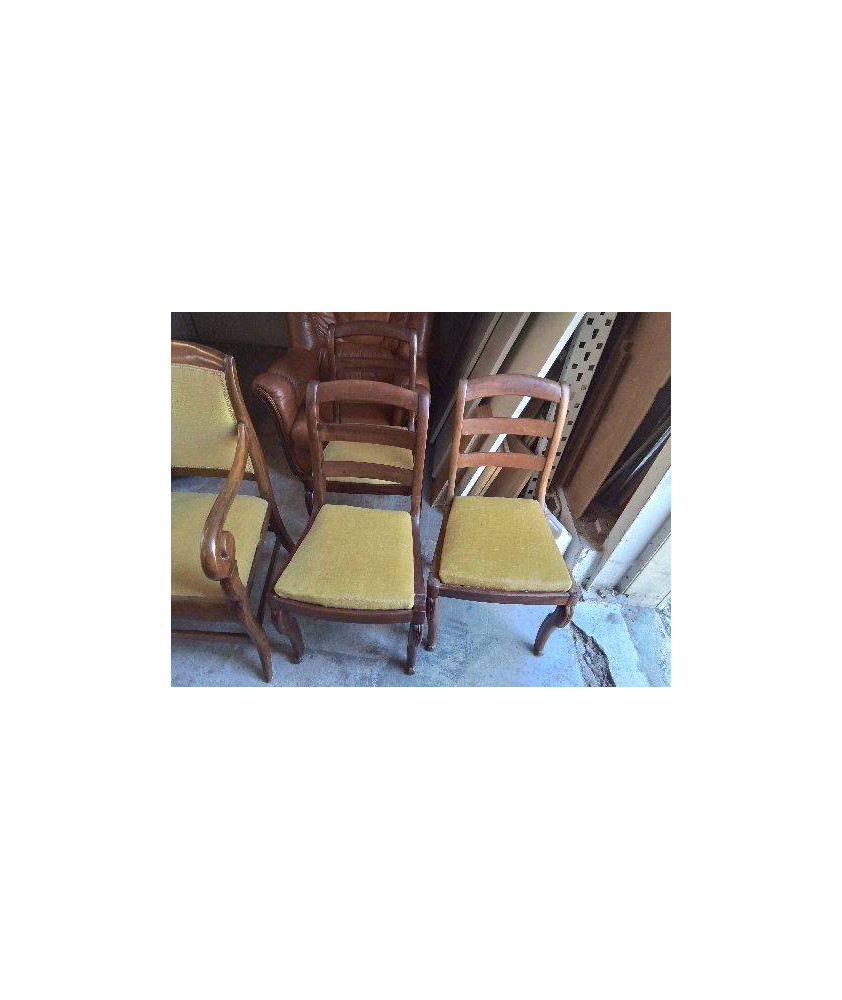 CHAISE JAUNE 