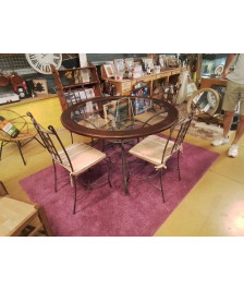 LOT DE 4 CHAISES FF