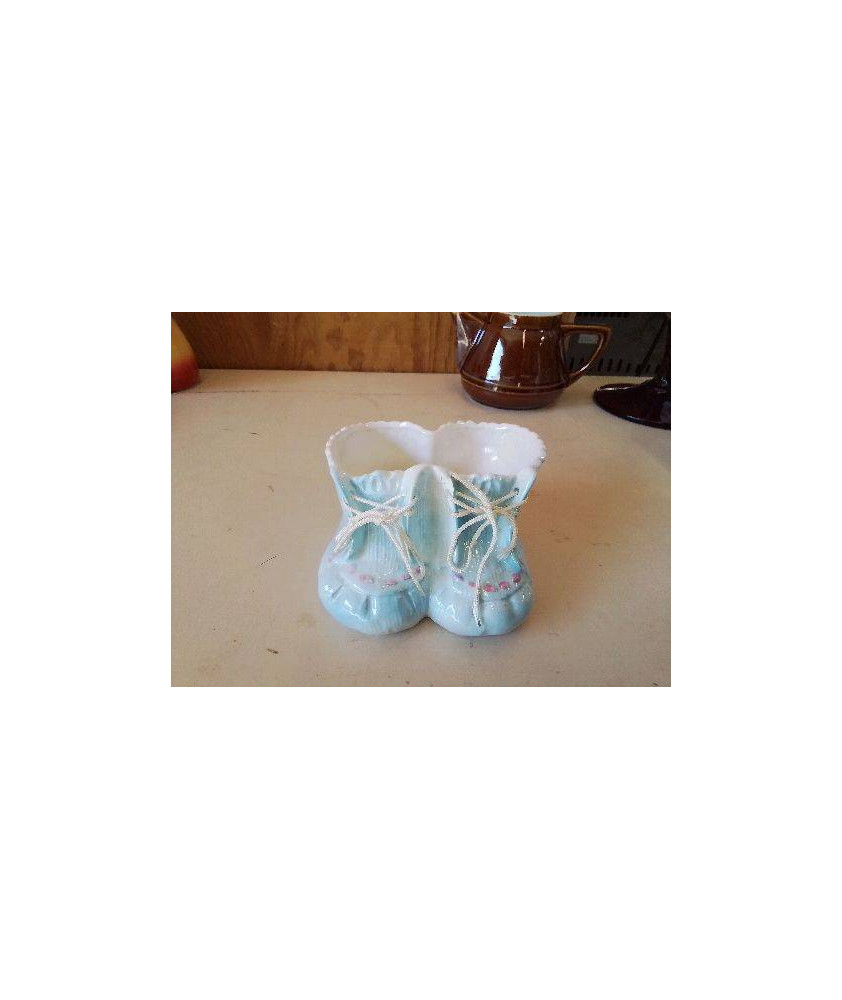 PETITE DECORATION CHAUSSURE BLEU 