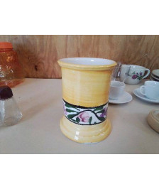 POT A FLEUR MOTIF FLORAL 
